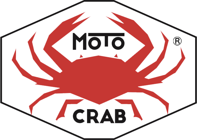 Moto Crab Logo Registered